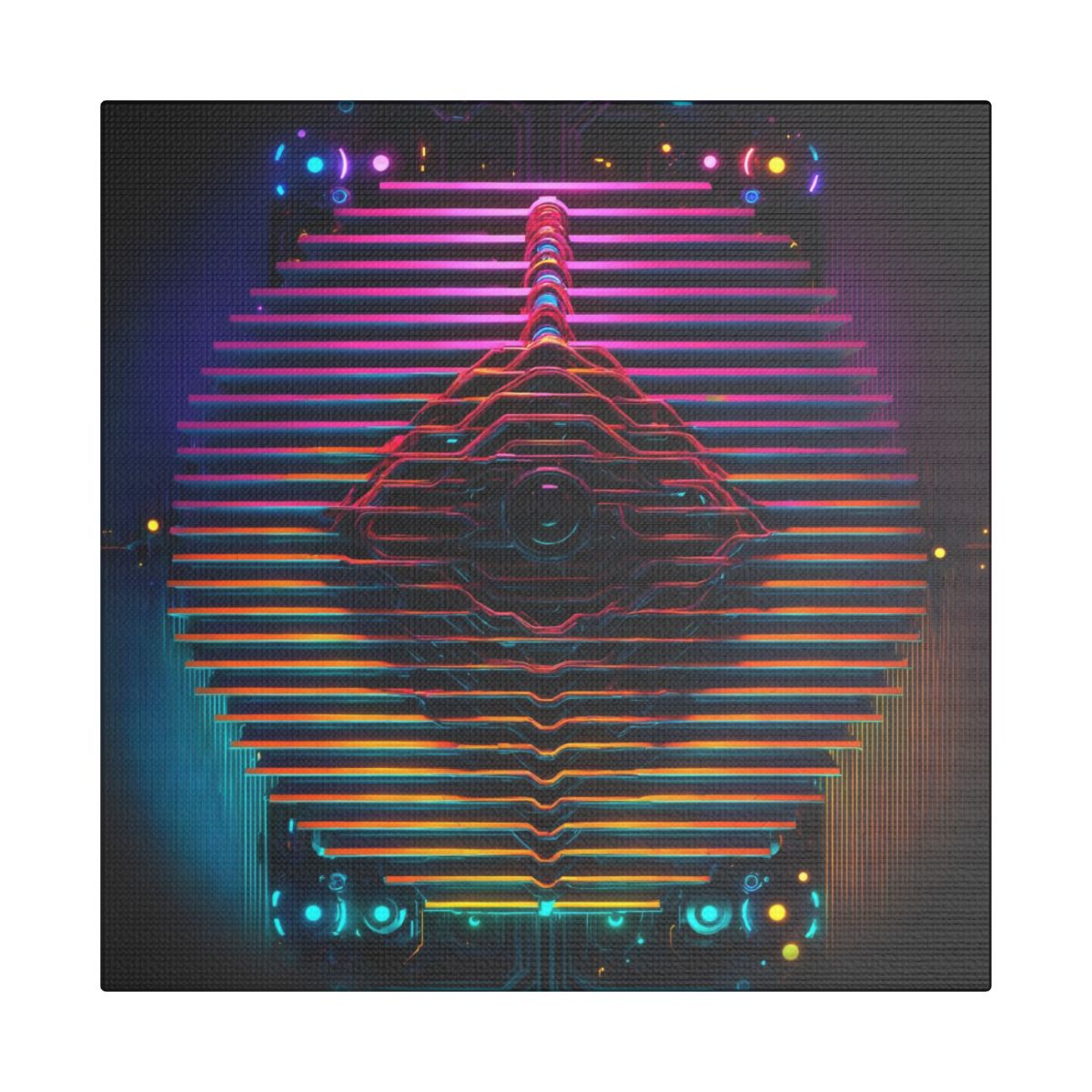 Courage Attractor — Threshold Eye