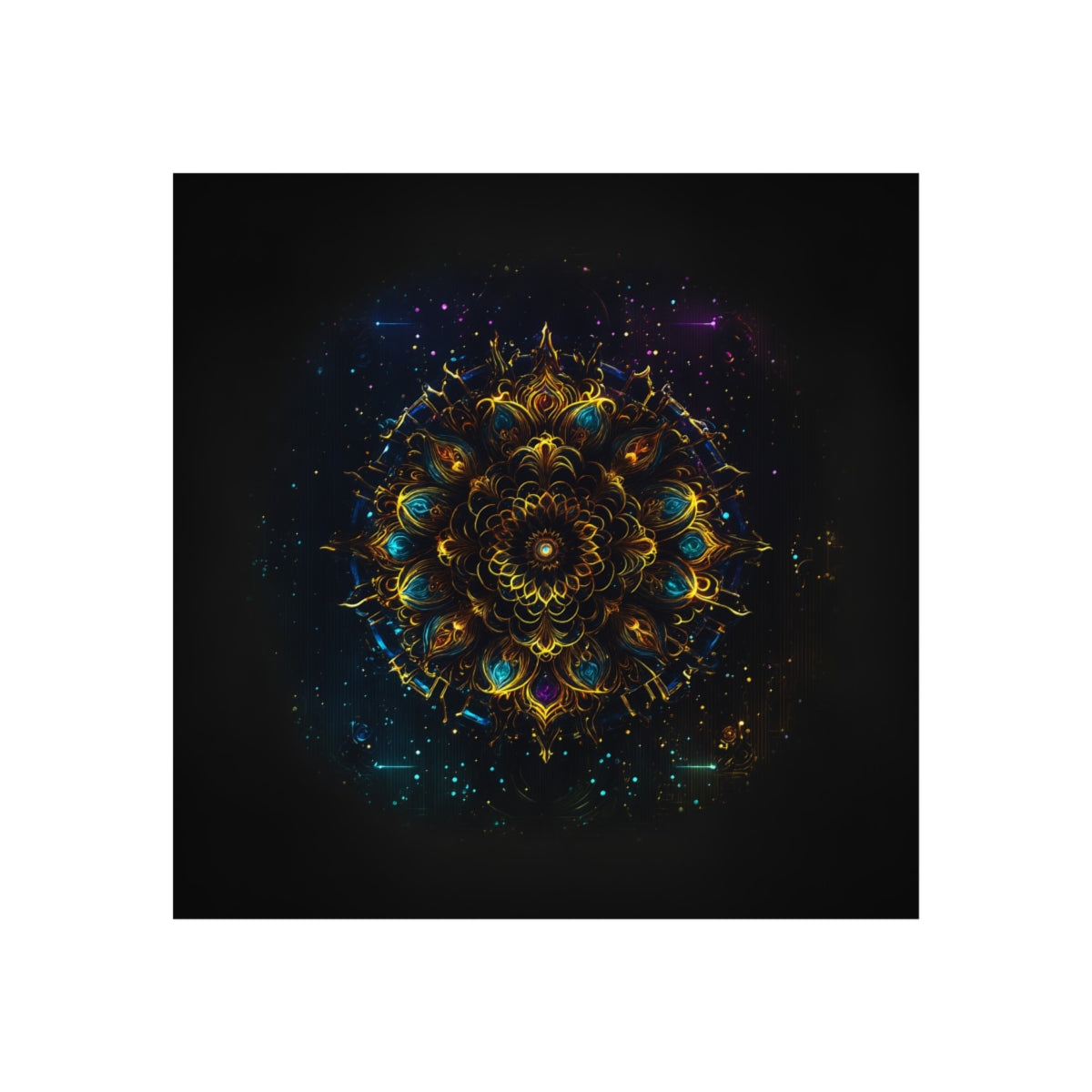 Harmony Attractor — Gold Filigree