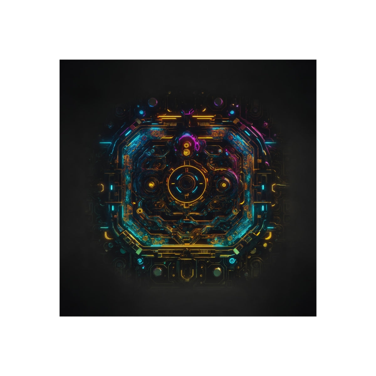 Harmony Attractor — Paired Ring Panel