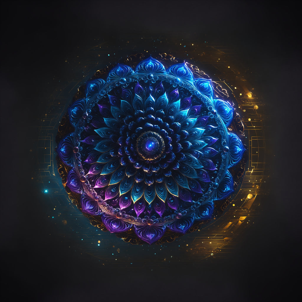 Courage Attractor — Faceted Star