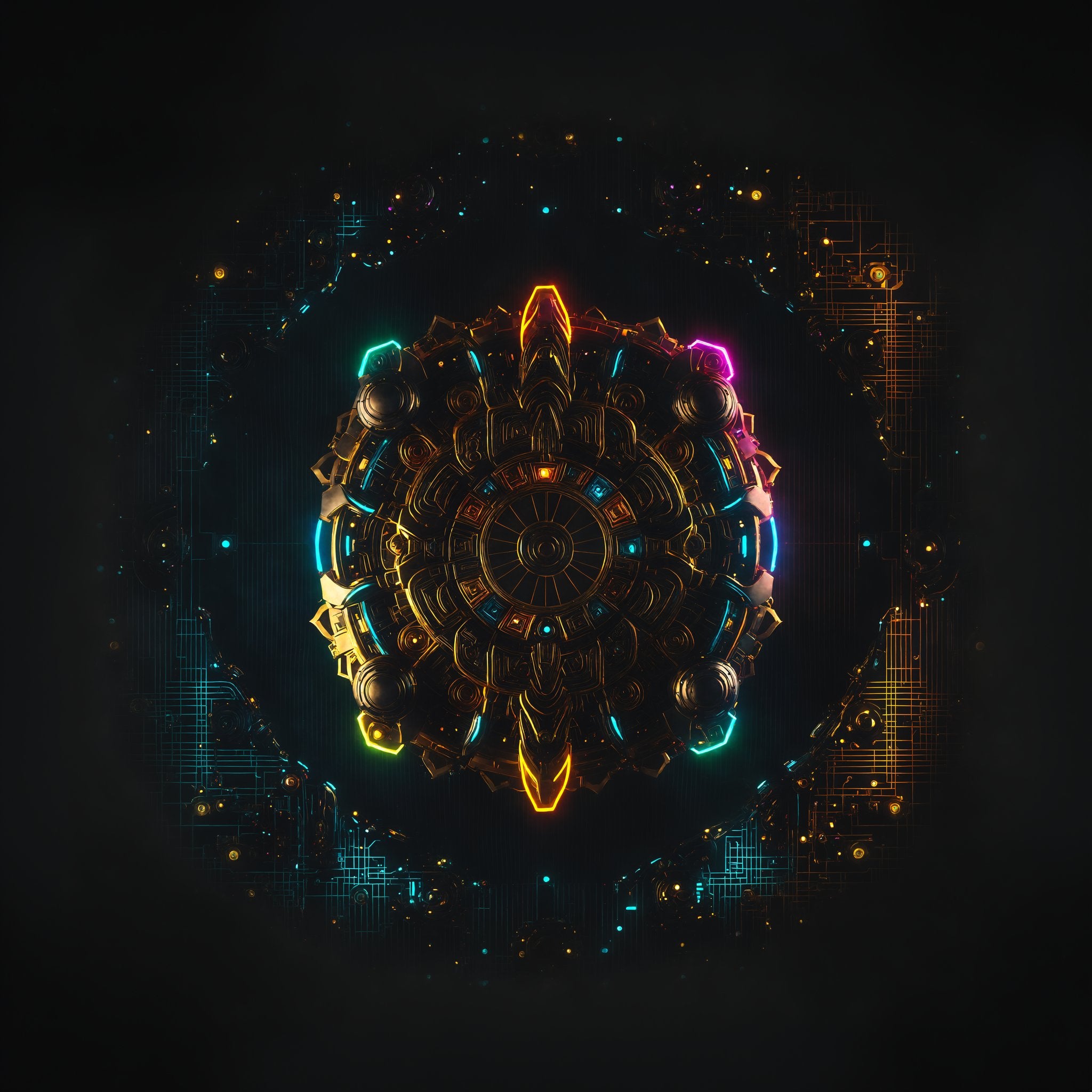 Courage Attractor — Forged Rosette