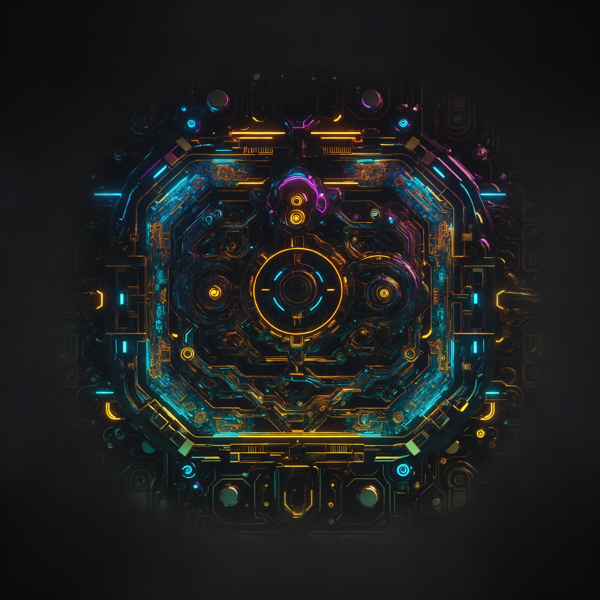 Harmony Attractor — Paired Ring Panel